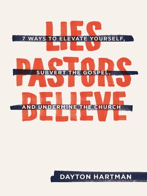 cover image of Lies Pastors Believe